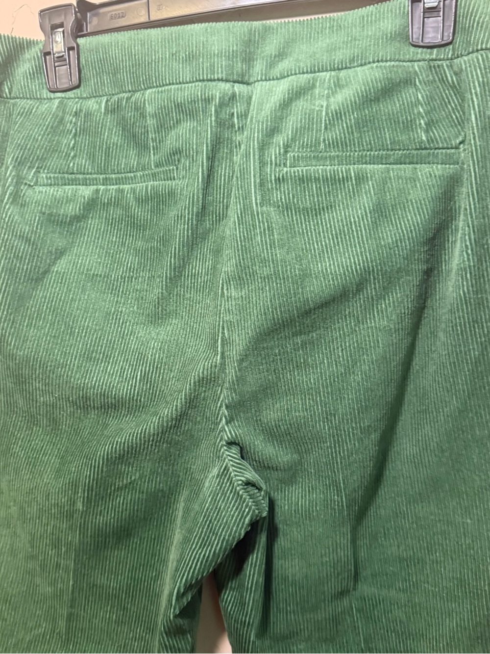 Boden Green Corduroy Suit Set Size 10R Blazer 8R Pants Dark Academia Office Wear - Picture 15 of 16